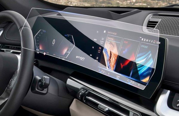 BMW iX1 Mat Ekran Koruyucu Şeffaf Tam Kaplama Tek Parça