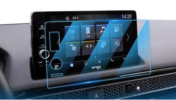 Honda Jazz e:HEV 9 inç Multimedya Ekran Koruyucu Nano Şeffaf