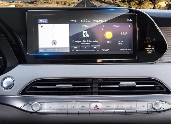 Hyundai i20 10.25 İnç Multimedya Ekran Koruyucu Nano Şeffaf