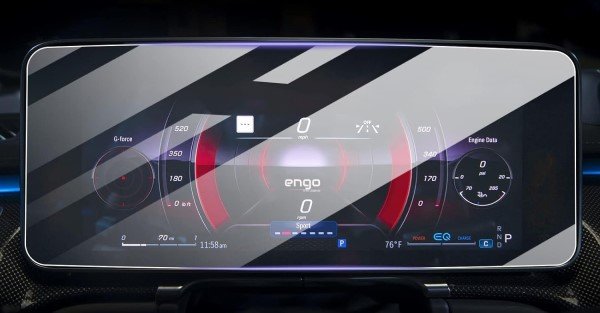 Mercedes CLE 12.3 İnç Dijital Gösterge Ekran Koruyucu 2024