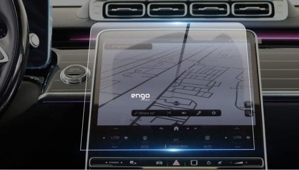 Mercedes S400 12.8 İnç Ekran Koruyucu Multimedya Nano