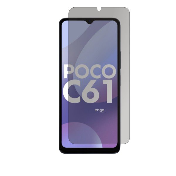Xiaomi Poco C61 İle Uyumlu Hayalet Ekran Koruyucu Şeffaf