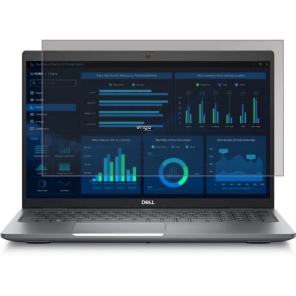 Dell Precision 3581 15.6 İnç Hayalet Ekran Koruyucu 16:9