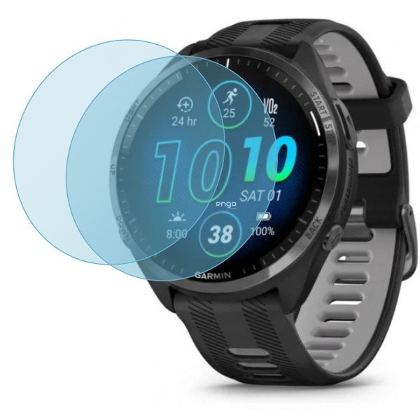 Garmin Forerunner 965 Ekran Koruyucu Nano Şeffaf 2 Adet