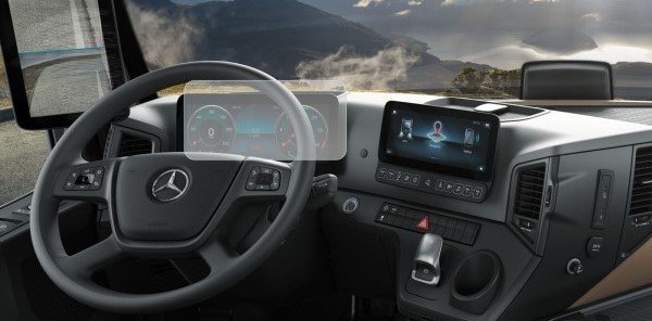 Mercedes Actros 12.3 inç Dijital Gösterge Mat Ekran Koruyucu