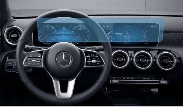 Mercedes CLA 10.25 inç Nano Ekran Koruyucu Multimedya
