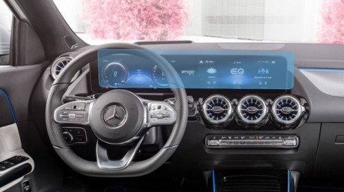 Mercedes EQA Ekran Koruyucu Multimedya Ve Djital Ekran 