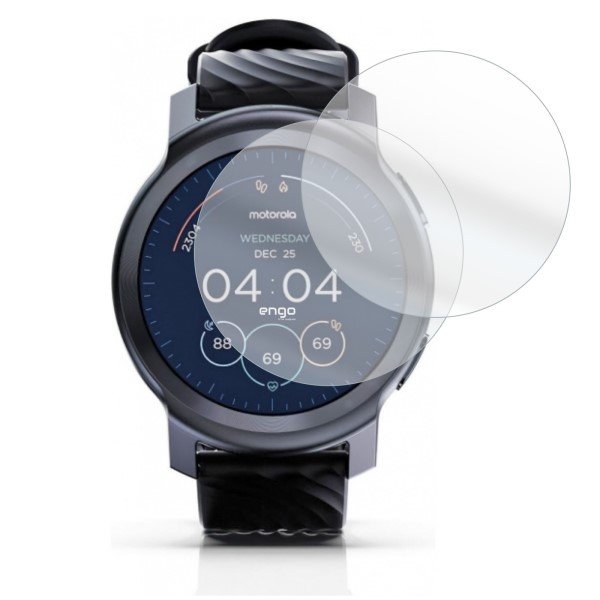 Motorola Moto Watch 100 Ekran Koruyucu TPU Film 2 Adet