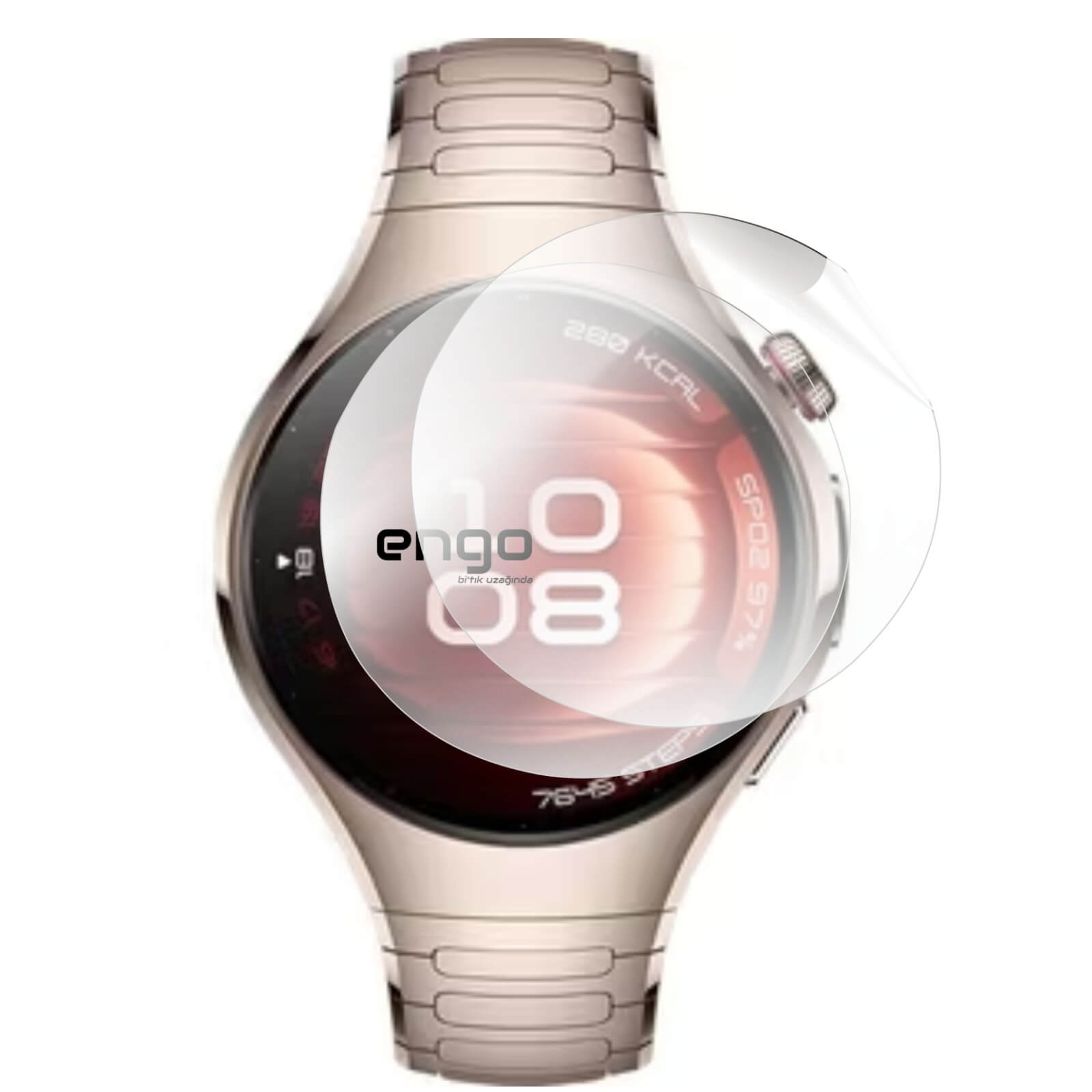 Huawei Watch 5 Ekran Koruyucu 42mm TPU Şeffaf 2 Adet