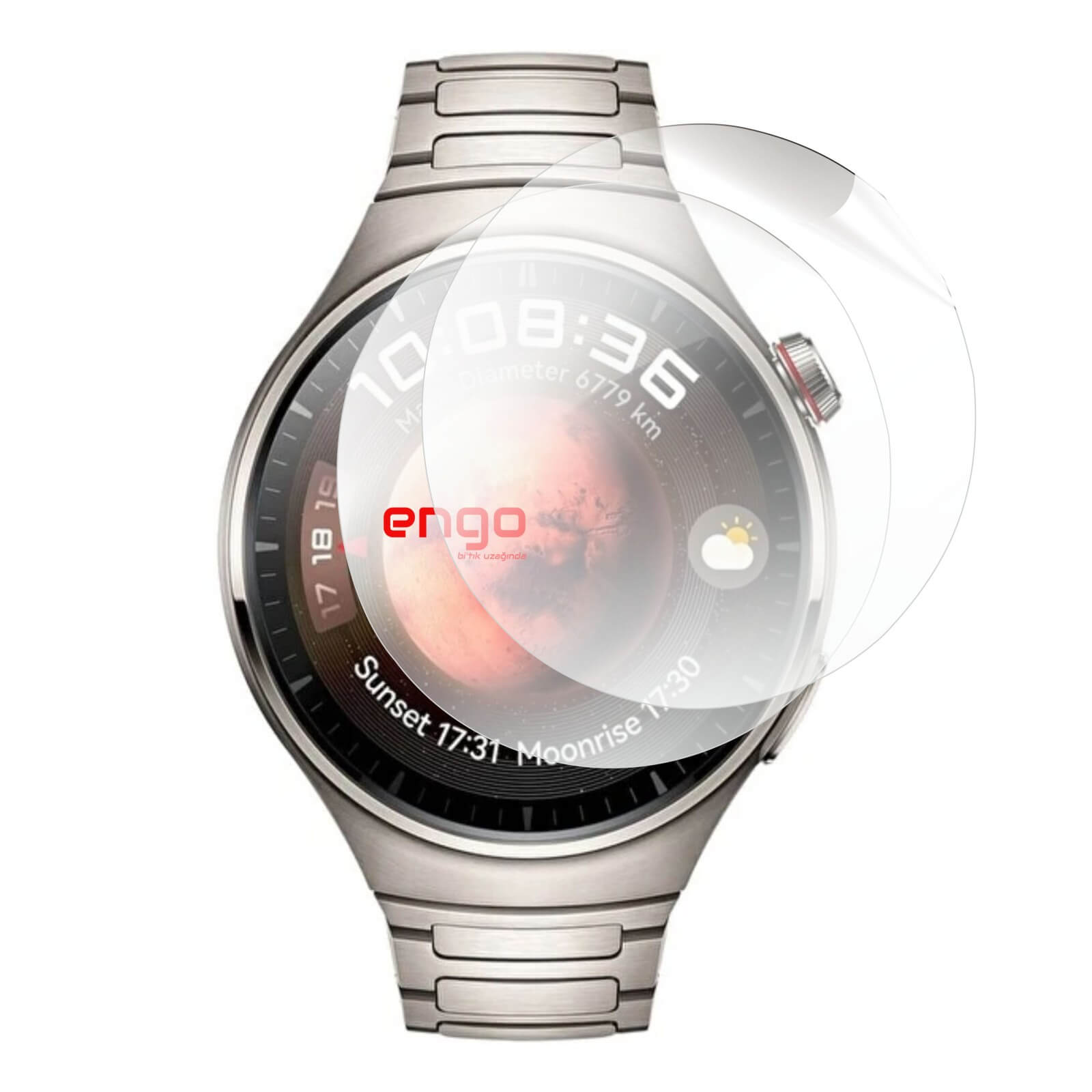 Winex Watch 4 Pro Ekran Koruyucu TPU Şeffaf Film 2 Adet
