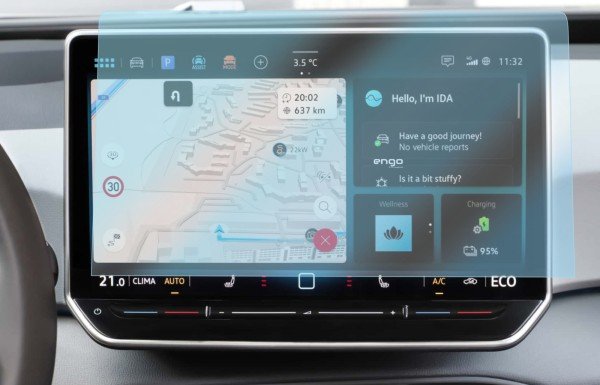 Volkswagen ID.Buzz 12.9 inç Ekran Koruyucu Multimedya Nano