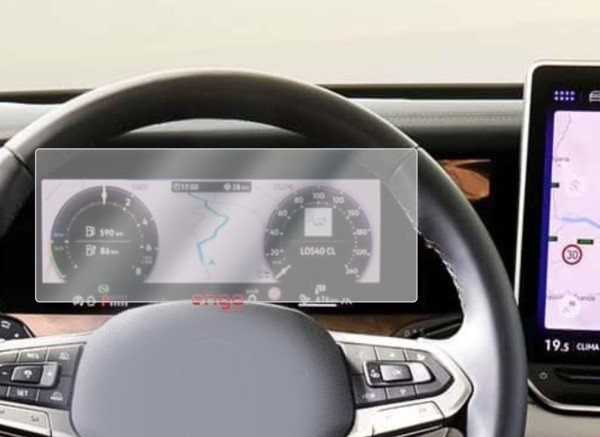 Volkswagen Tayron 10.25 inç Mat Ekran Koruyucu Gösterge