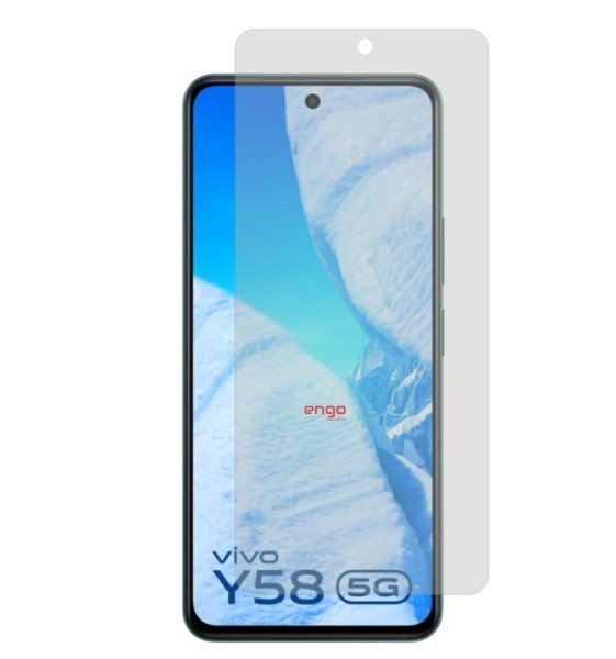 Vivo Y58 5G Mat Ekran Koruyucu Parmak İzi Bırakmaz