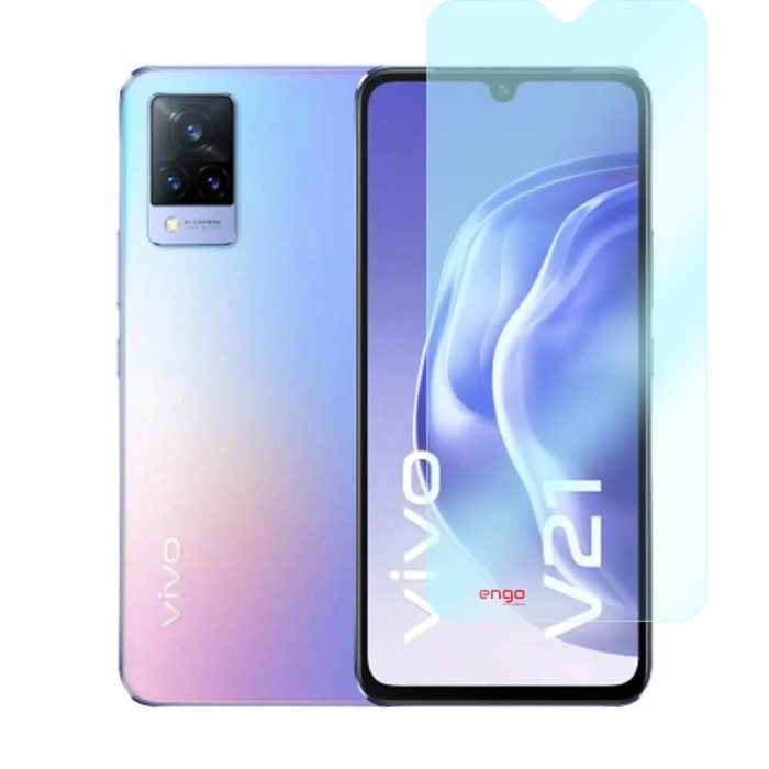 Vivo V21 Ekran Koruyucu Parlak Nano 9H Şeffaf